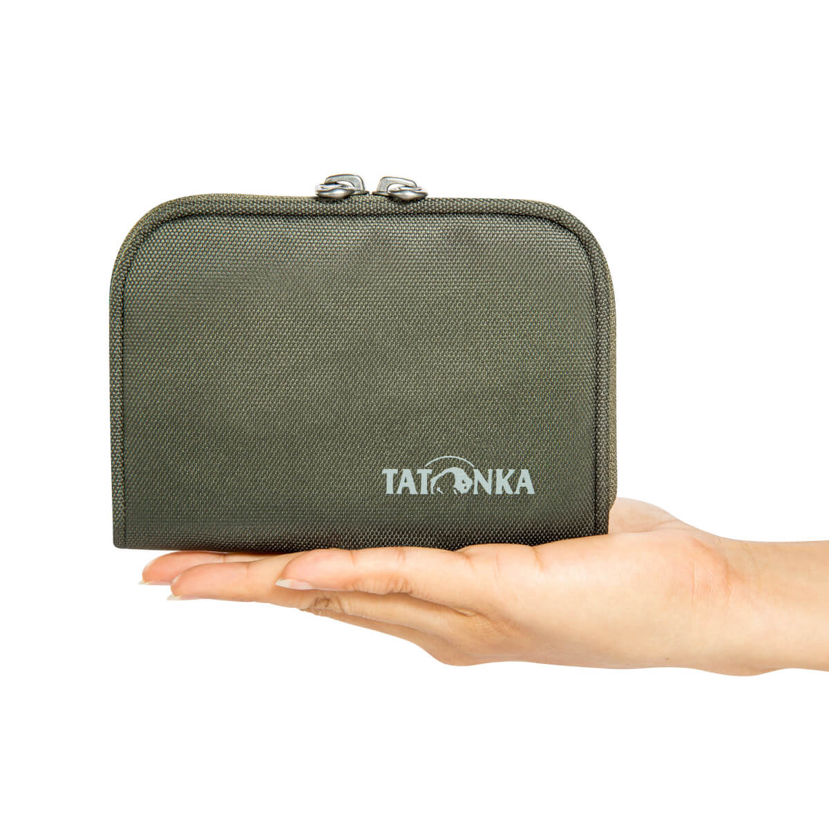 Tatonka Big Plain Wallet RFID Block – portfel z blokadą RFID – certyfikat TÜV – kieszeń na monety, przegródki na karty kredytowe, czarny