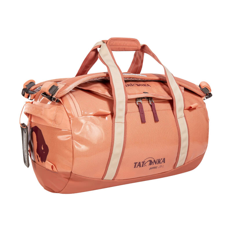 thumbnail image 2 of BagBase Northern Soul Barrel Bag – Embroidered Fist Logo, Unisex, Medium 2 of 3