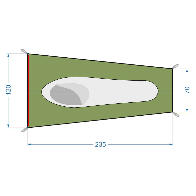 Single Mesh Tent Moskitozelt