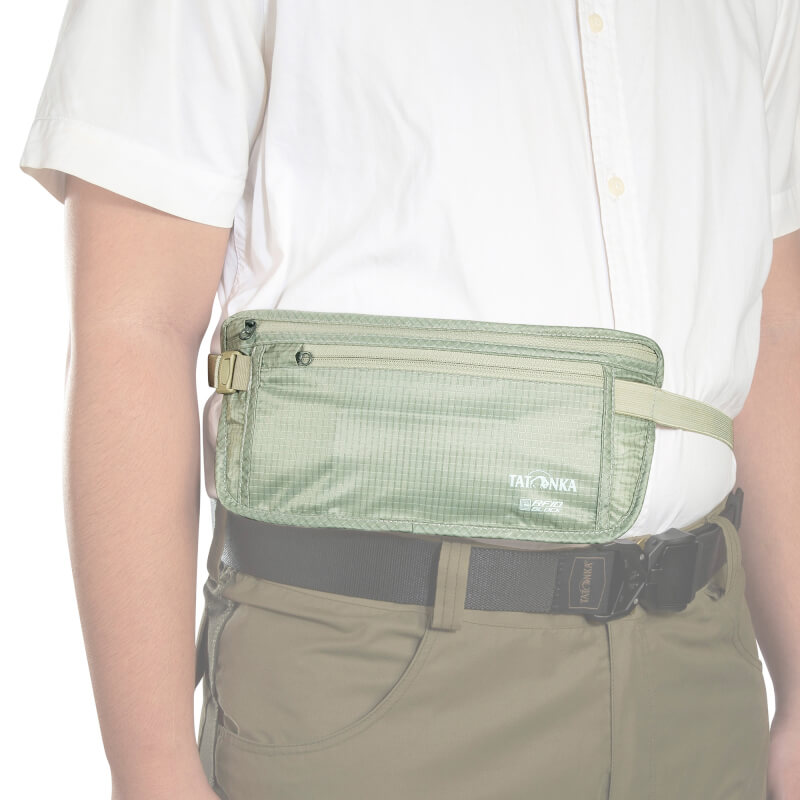 Skin Moneybelt Int. RFID Block Bum bag
