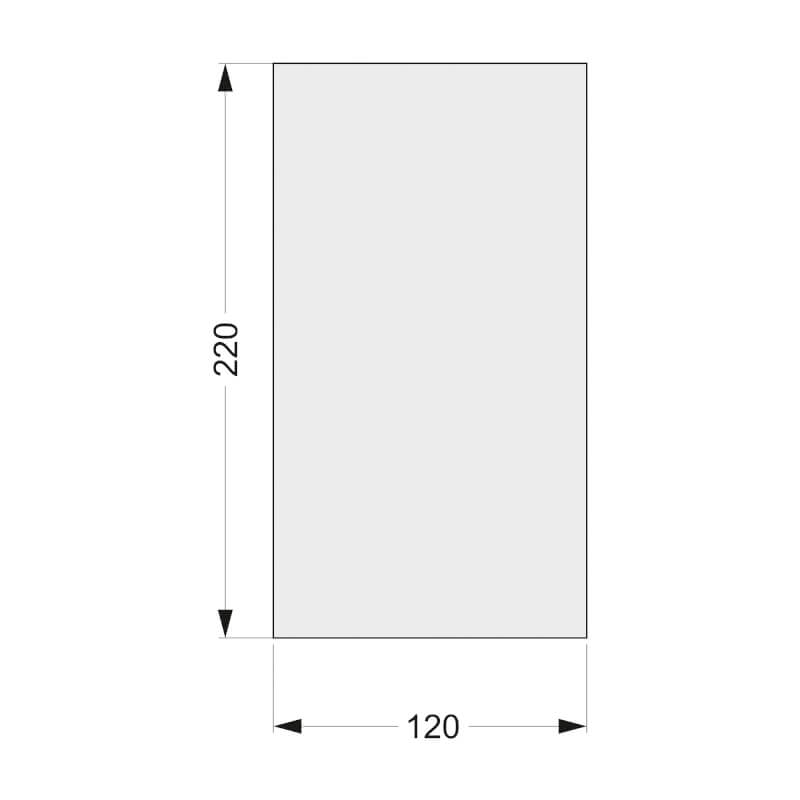 Floorsheet Tyvek I 120 x 220cm Zeltunterlage