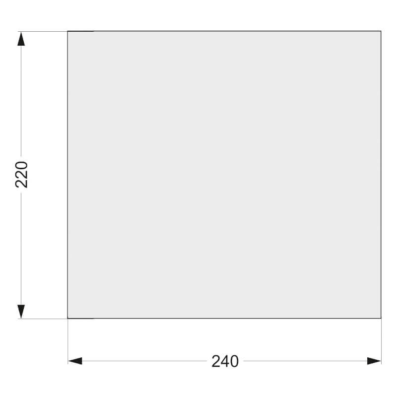 Floorsheet Tyvek IV 240 x 220cm Tent groundsheet
