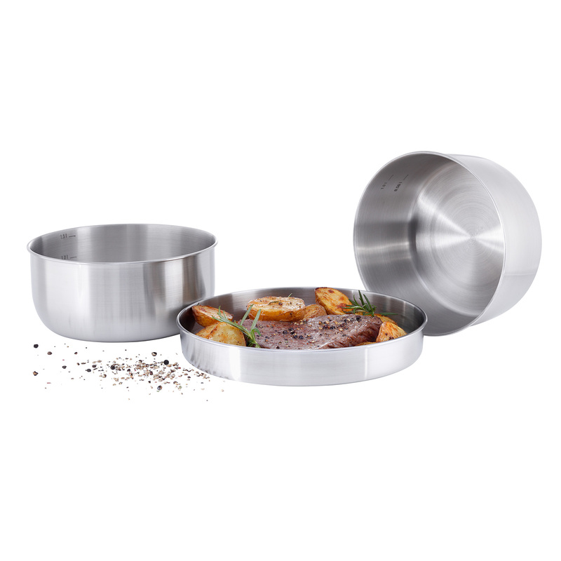 Tavva® Solo Small 3 oz Deluxe Stainless Steel Container [Set of 4] - TAVVA  Kitchen